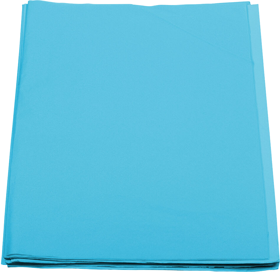 Bright Blue Tissue Paper (20 x 26) - 480 Sheets