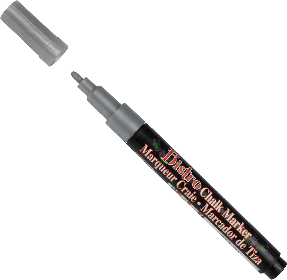 Silver Chalk Marker