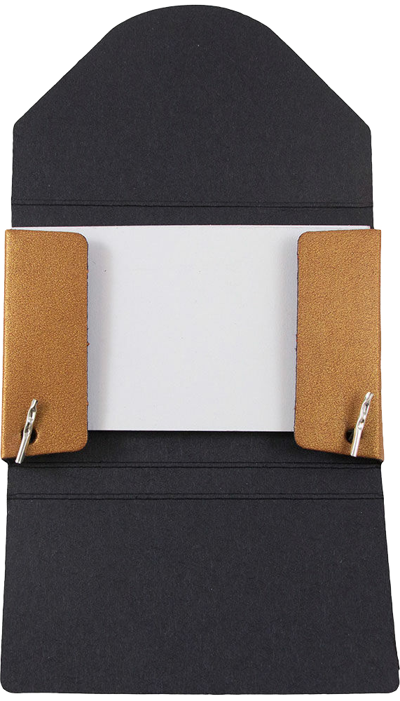Matte Copper Chipboard Business Card Case - 20 Card Capacity