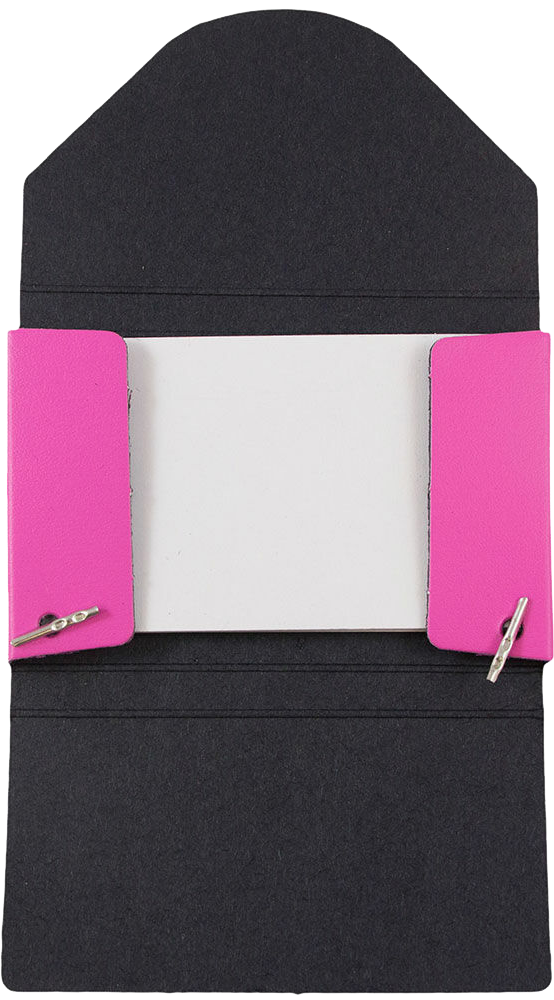 Matte Fuchsia Chipboard Business Card Case - 20 Card Capacity