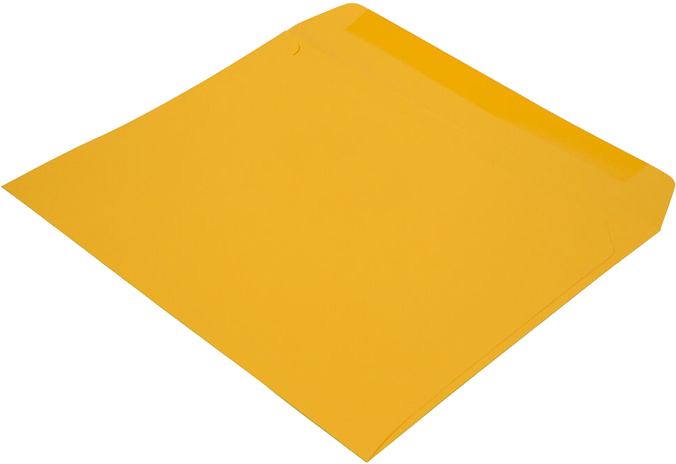 Sunflower Yellow 32lb 9 x 12 Booklet Envelopes