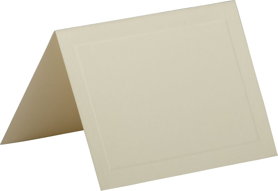 Ivory 80lb A1 Panel Foldover Cards (3 1/2 x 4 7/8)