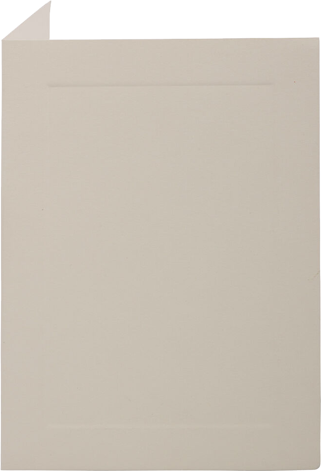 Ivory 80lb A6 Panel Foldover Cards (4 5/8 x 6 1/4)