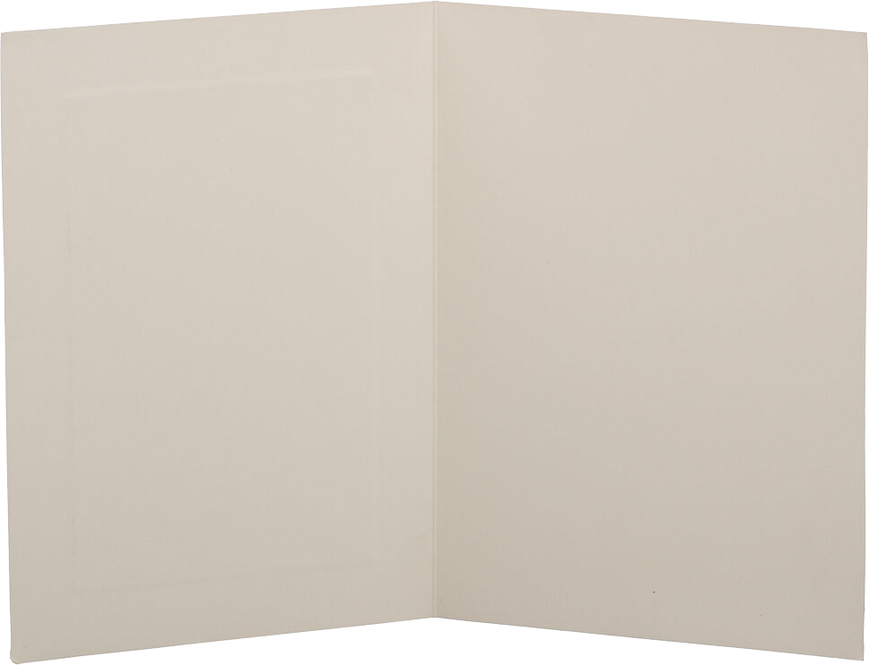Ivory 80lb A6 Panel Foldover Cards (4 5/8 x 6 1/4)