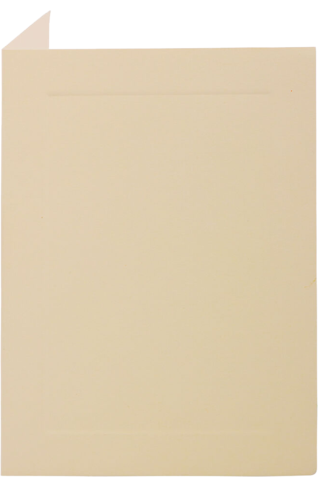Ivory 80lb A6 Panel Foldover Cards (4 5/8 x 6 1/4)