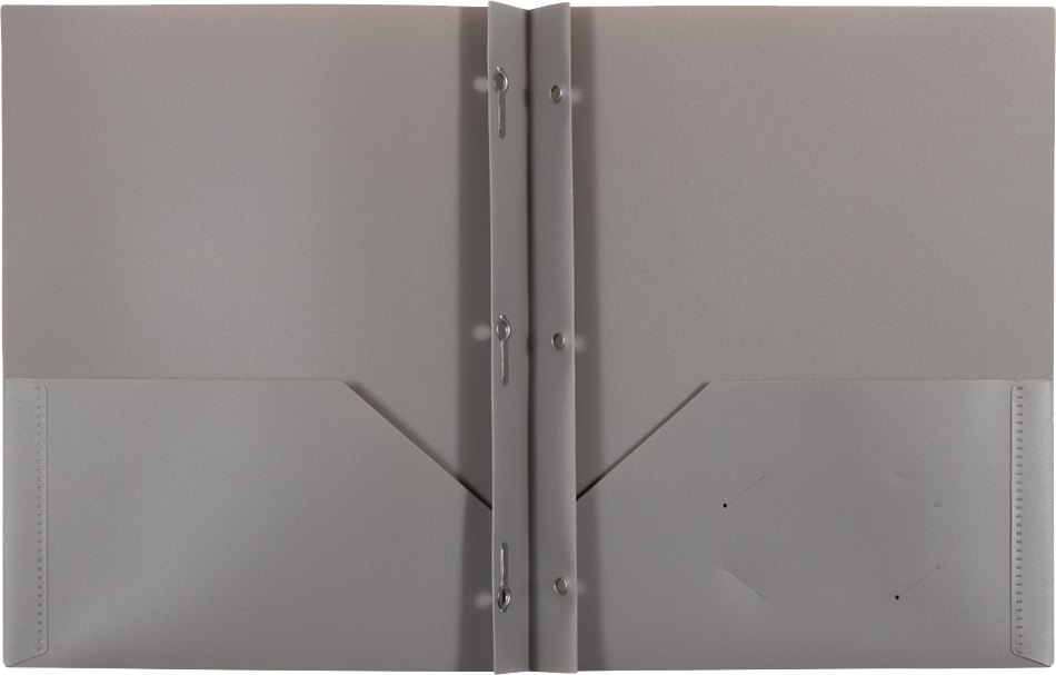 Assorted Business 9 x 12 Plastic Pop Folders with Clasp
