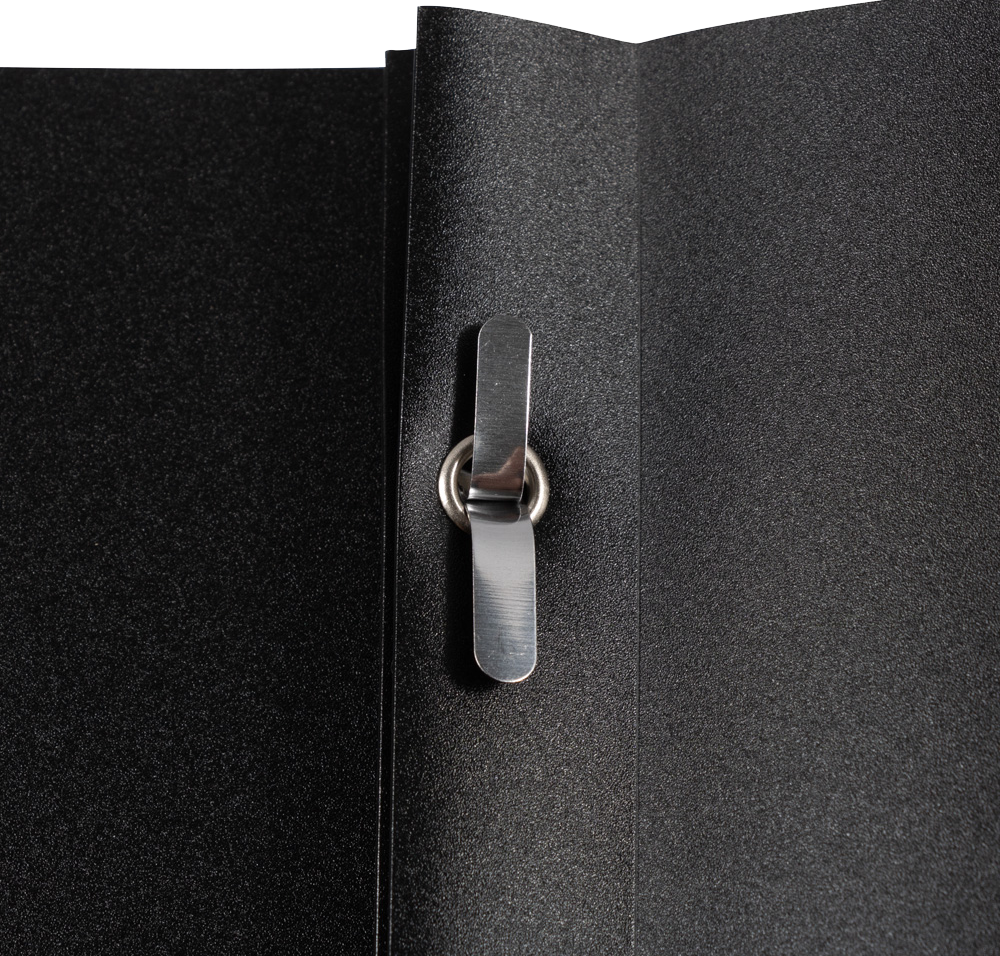 Assorted Business 9 x 12 Plastic Pop Folders with Clasp
