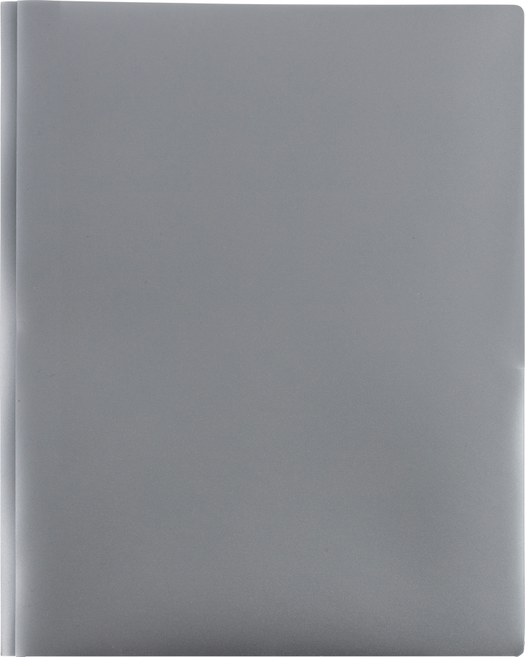 Assorted Professional 9 x 12 Plastic Pop with Clasp Folders - 6 Pack