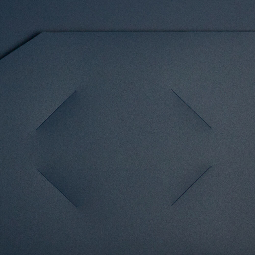 Navy Blue 9 x 12 Plastic Heavy Duty Folders