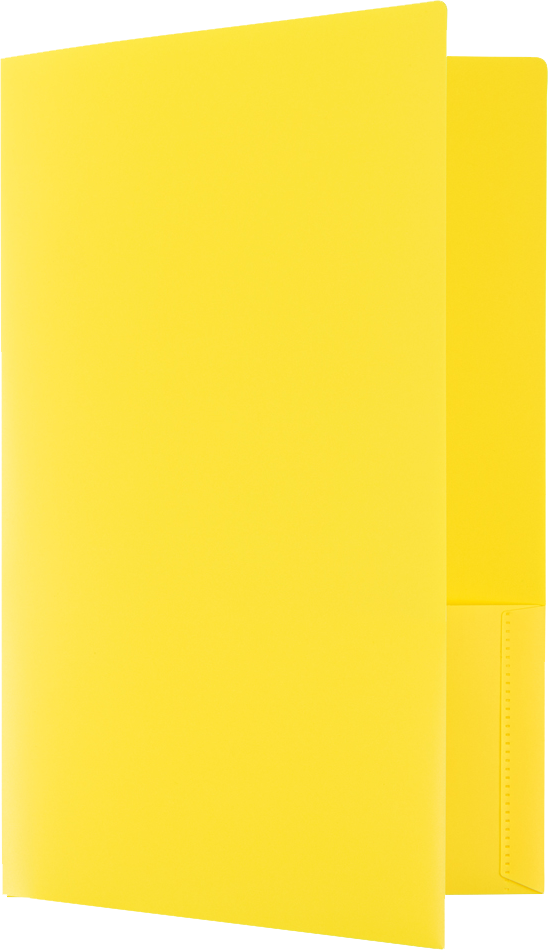 Assorted Fashion 9 x 14 1/2 Legal Plastic Heavy Duty Folders - 6 Pack