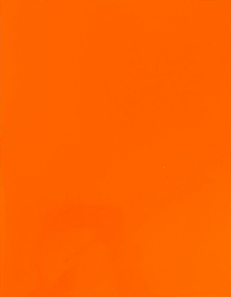 Glossy Orange 9 x 12 Standard Folders