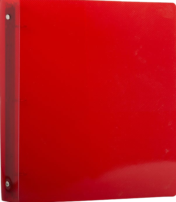 Orange Journal Primary Glossy Folders, 3/4 Inch Binders, and Orange Journal Pack