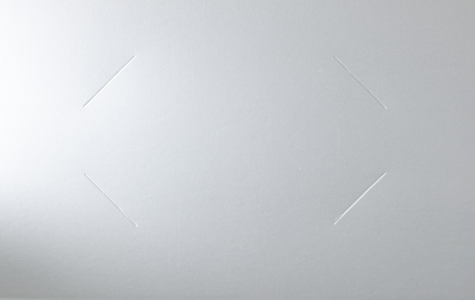 Glossy Silver 9 x 12 Standard Folders