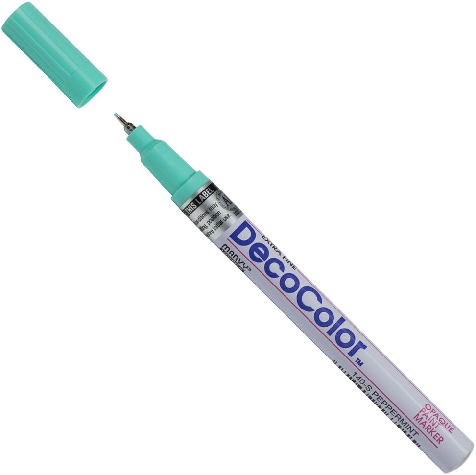 Peppermint Opaque Extra Fine Line Paint Marker