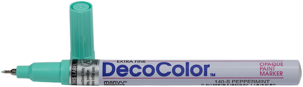Peppermint Opaque Extra Fine Line Paint Marker