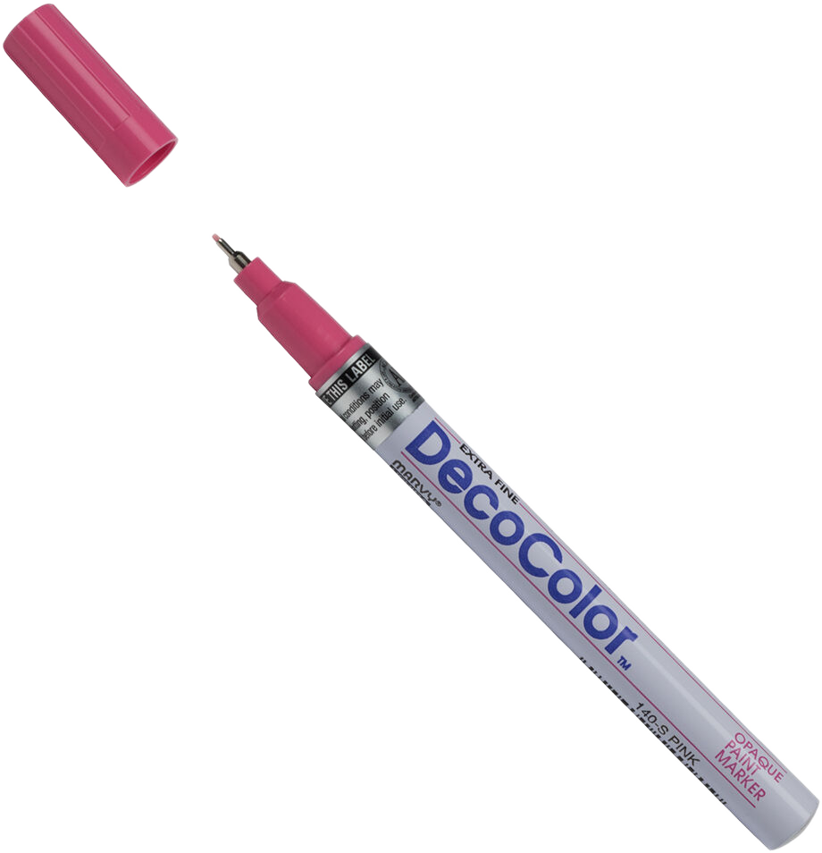 Pink Opaque Extra Fine Line Paint Marker