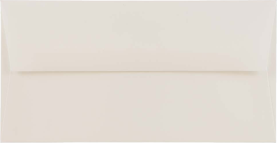 White 24lb Strathmore #7 3/4 Monarch Square Flap Premium Envelopes (3 7/8 x 7 1/2)