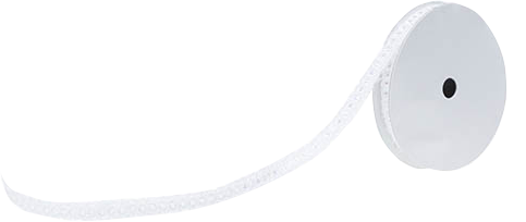 White Nylon Knit 3 Yards Ribbon