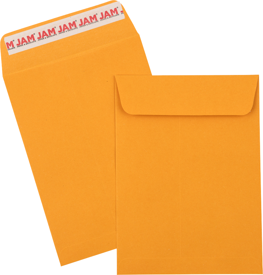 Brown Kraft 28lb 5 1/2 x 7 1/2 Open End Envelopes with Peel & Seal