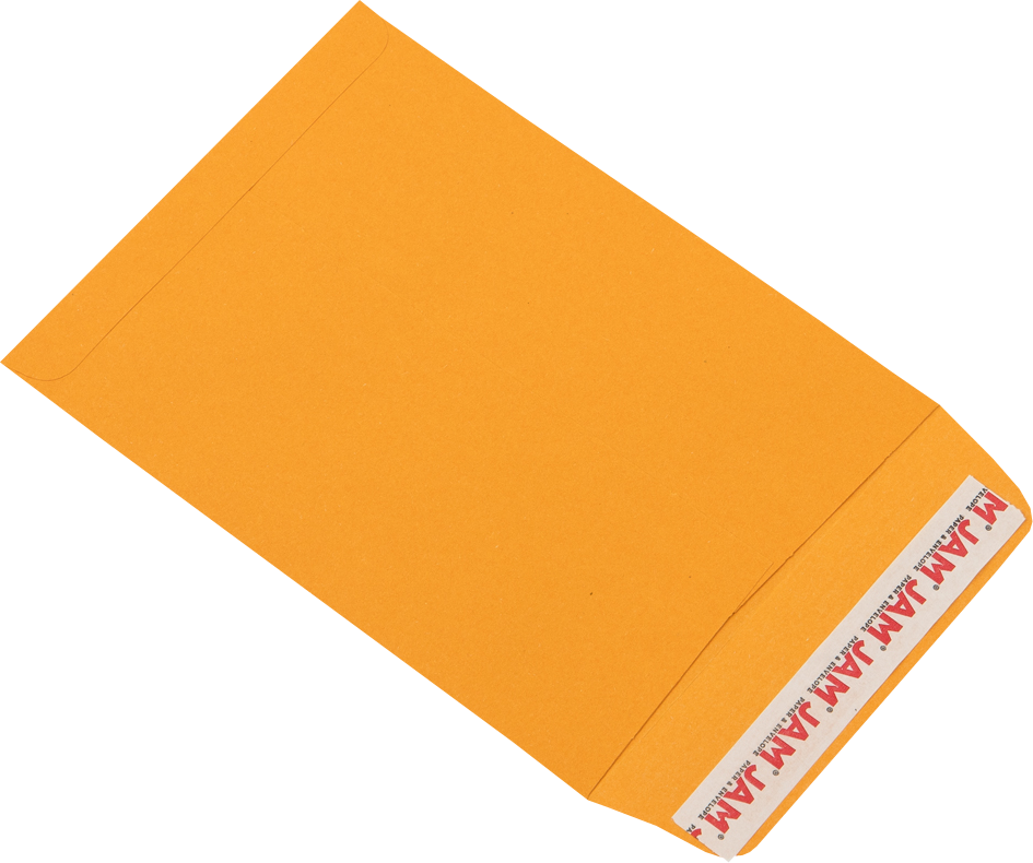 Brown Kraft 28lb 5 1/2 x 7 1/2 Open End Envelopes with Peel & Seal