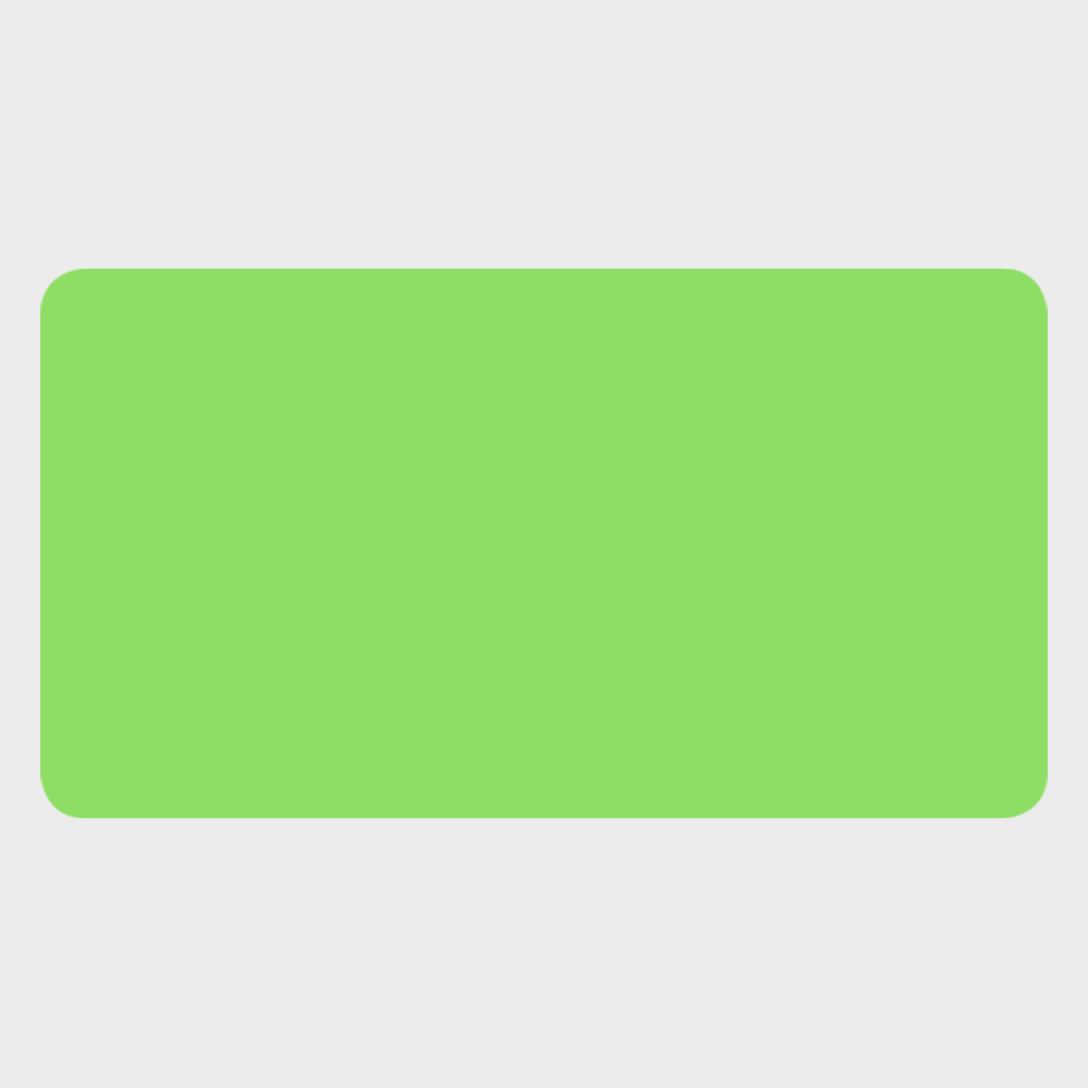 Neon Green 1 1/2 x 2 3/4 Inch Roll of Rectangle Labels - Bright Adhesive