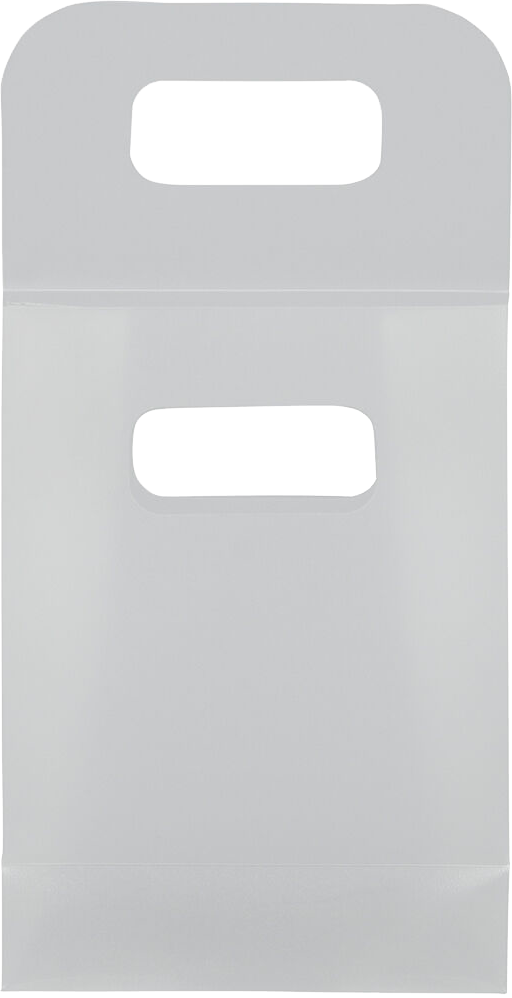 Clear Frosted Small Plastic Lunch Bags (3 x 4 x 1 1/2)