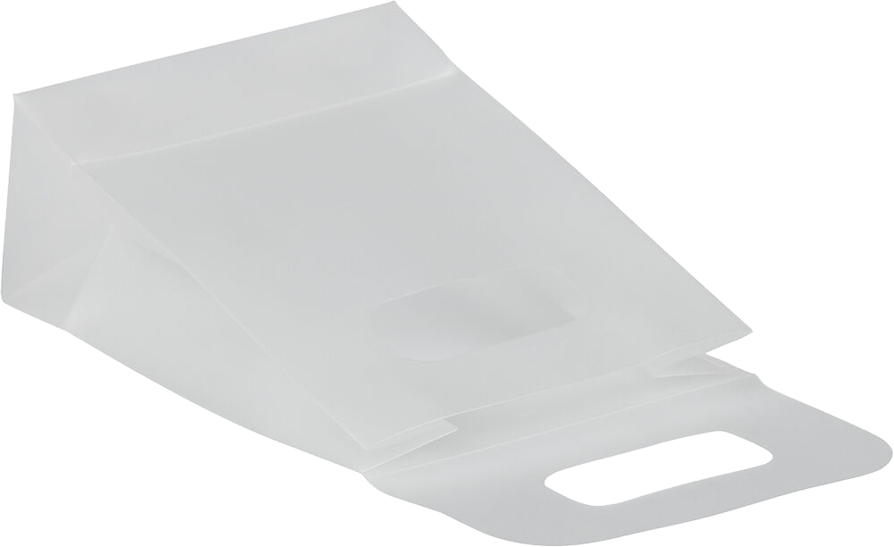 Clear Frosted Small Plastic Lunch Bags (3 x 4 x 1 1/2)