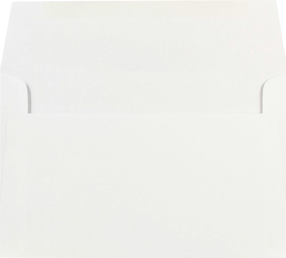White 24lb A9 Invitation Envelopes (5 3/4 x 8 3/4)