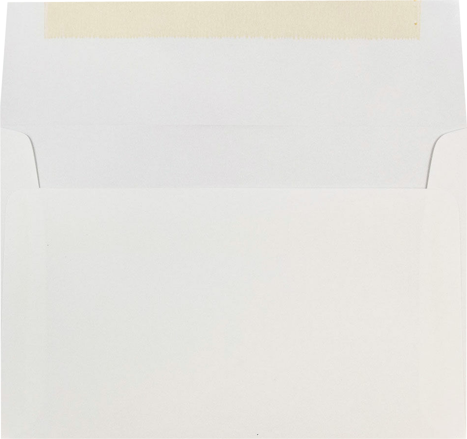 White 24lb A8 Invitation Envelopes (5 1/2 x 8 1/8)