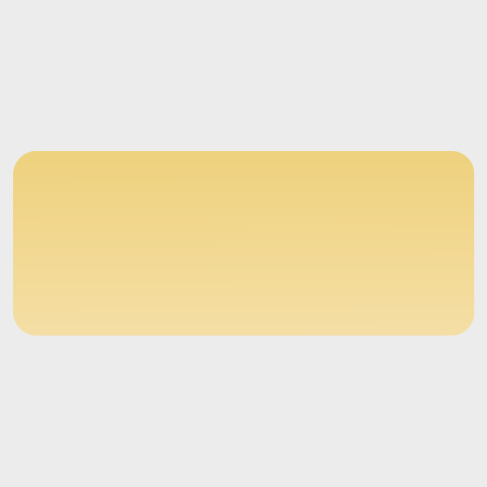 Gold Foil 1 x 2 1/2 Inch Roll of Rectangle Labels - Durable with Metallic Finish