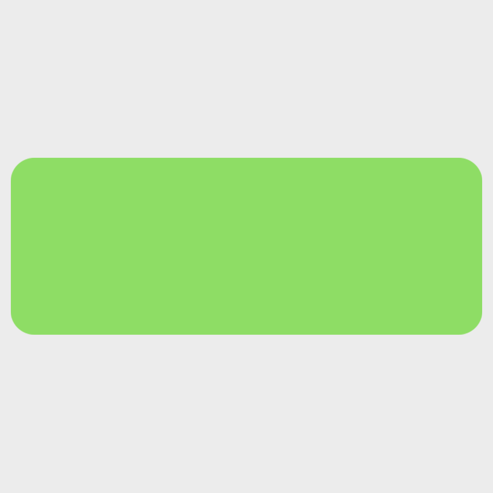 Neon Green 15/16 x 2 1/2 Inch Roll of Rectangle Labels - Bright Adhesive