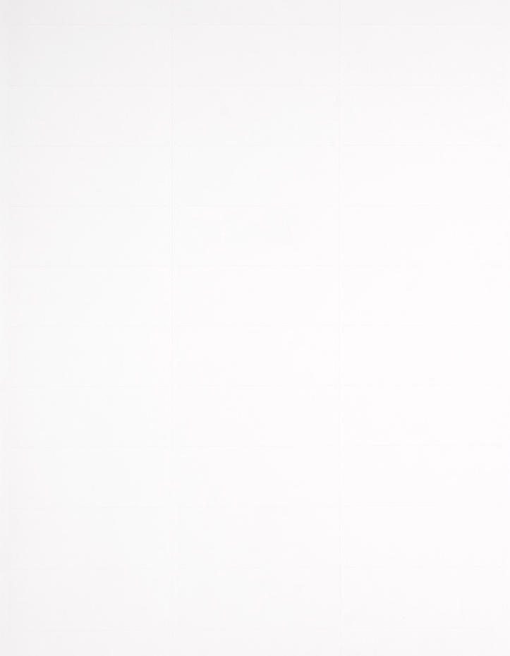 White 1 x 2 5/8 Return Address Labels