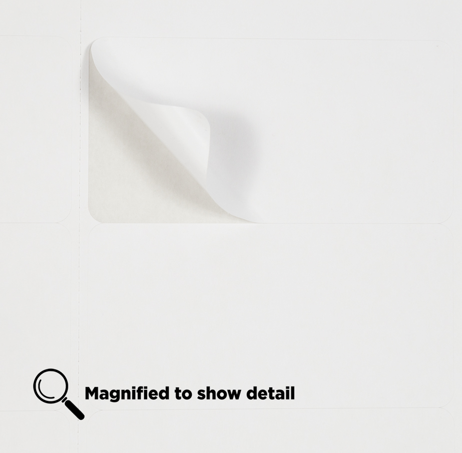 White 2 x 4 Address Labels