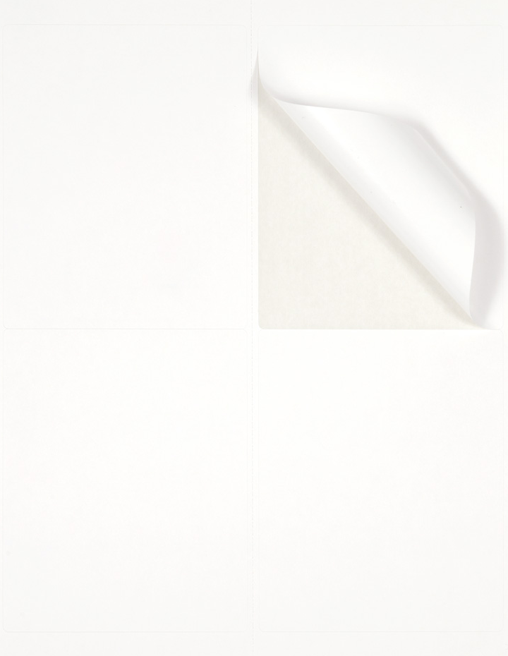 White 4 x 5 Shipping Labels