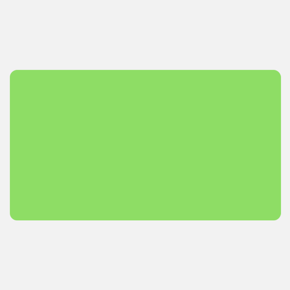 Neon Green 2 1/2 x 4 1/2 Inch Roll of Rectangle Labels - Bright Adhesive
