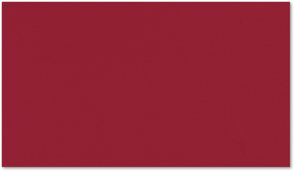 Garnet Dark Red 100lb 2 x 3 1/2 Flat Business Cards