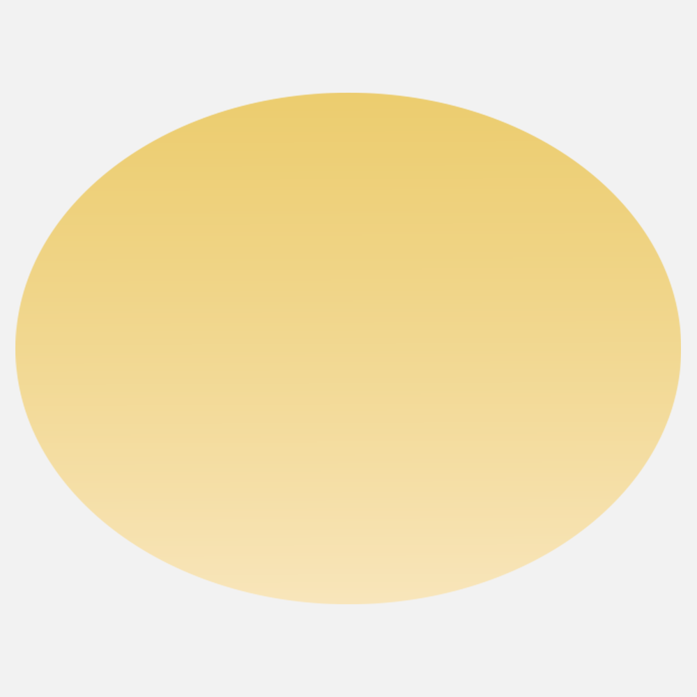 Gold Foil 2 x 3 Inch Roll of Oval Labels - Durable with Metallic Finish