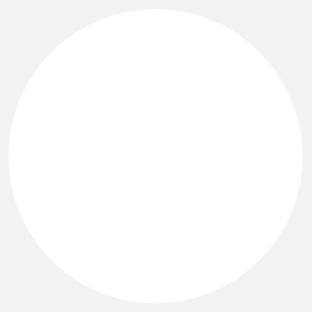 White 2 Inch Roll of Circular Round Labels - Tear Resistant with High Gloss Film Layer