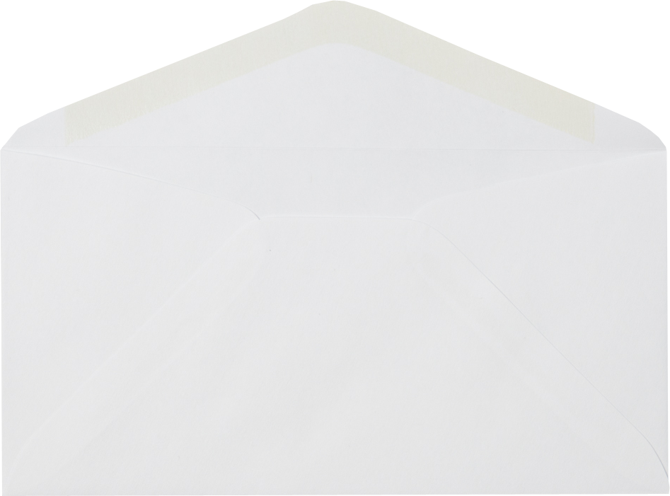 White 24lb #7 3/4 Monarch Envelopes (3 7/8 x 7 1/2)