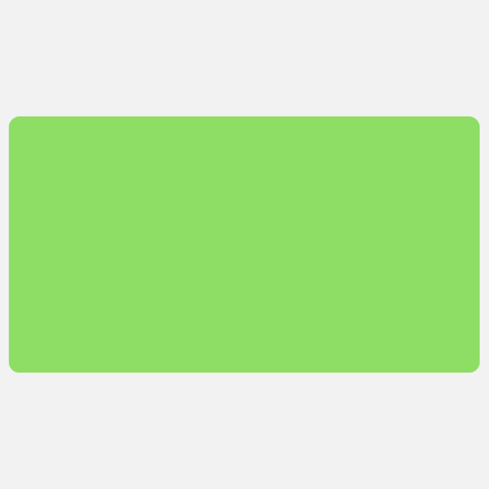 Neon Green 3 x 5 1/2 Inch Roll of Rectangle Labels - Bright Adhesive