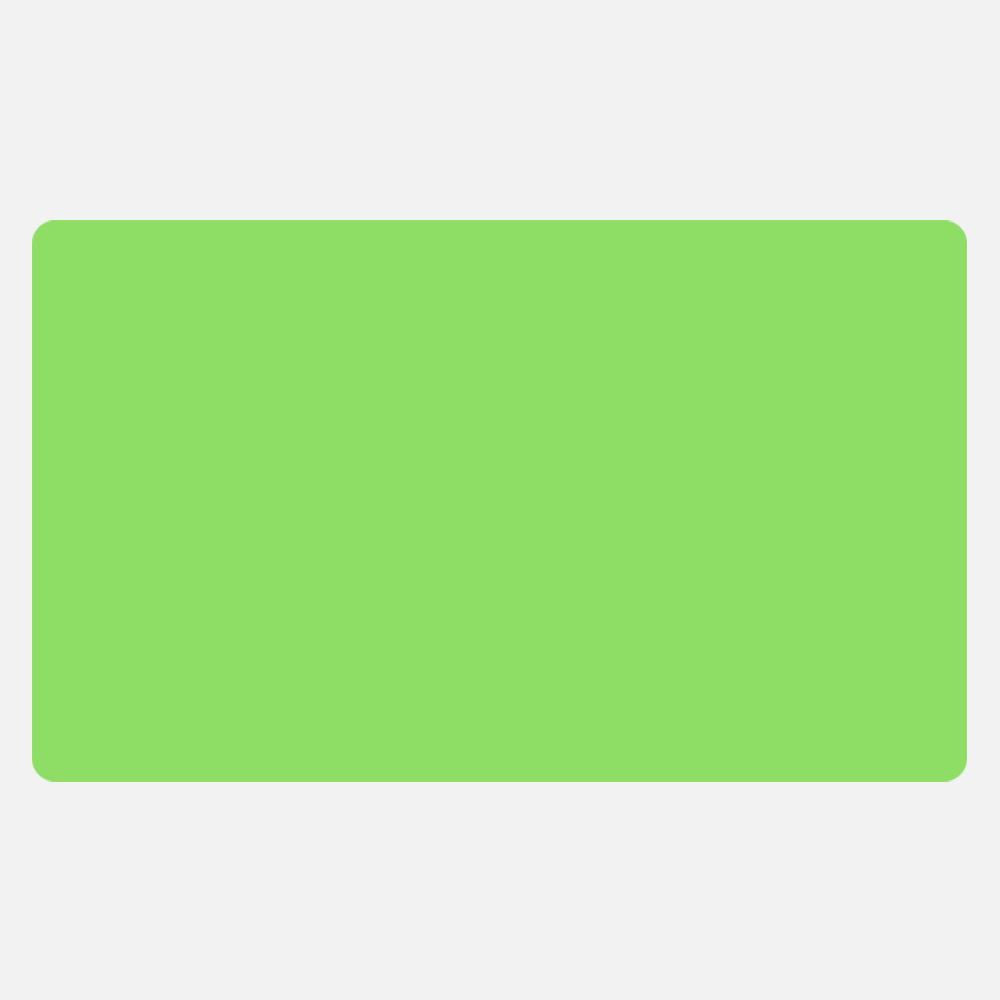 Neon Green 3 x 5 Inch Roll of Rectangle Labels - Bright Adhesive