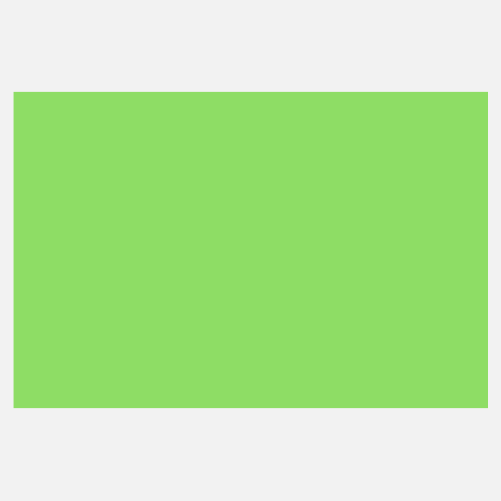 Neon Green 4 x 6 Inch Roll of Rectangle Labels - Bright Adhesive