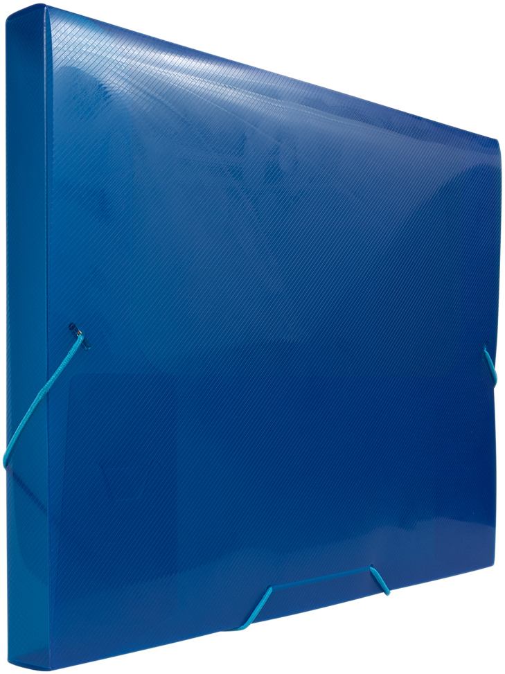 Royal Blue Letter Booklet Action Cases with Elastic