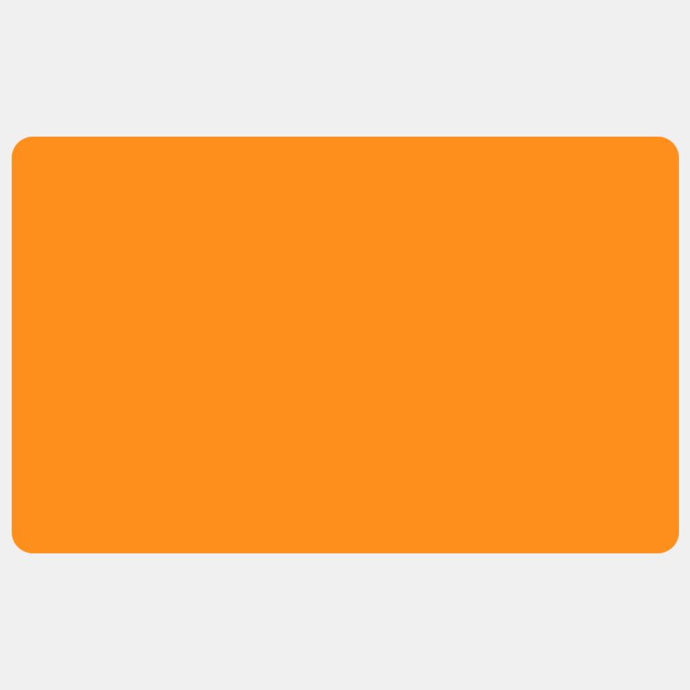 Neon Orange 2 1/2 x 4 Inch Rectangle Address Labels (8 Labels per Sheet)