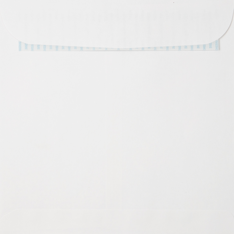 White 28lb 9 1/2 x 9 1/2 Square Envelopes with Peel & Seal