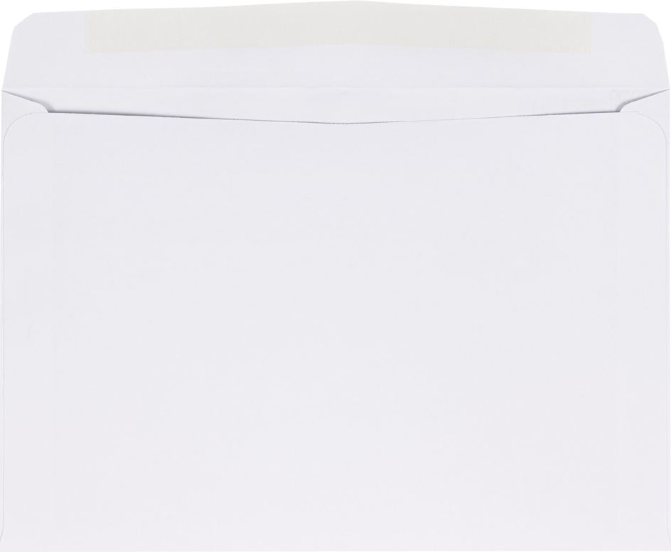 White 24lb 6 1/2 x 9 1/2 Booklet Envelopes