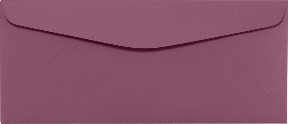 Vintage Plum Purple 32lb #10 Regular Envelopes (4 1/8 x 9 1/2)