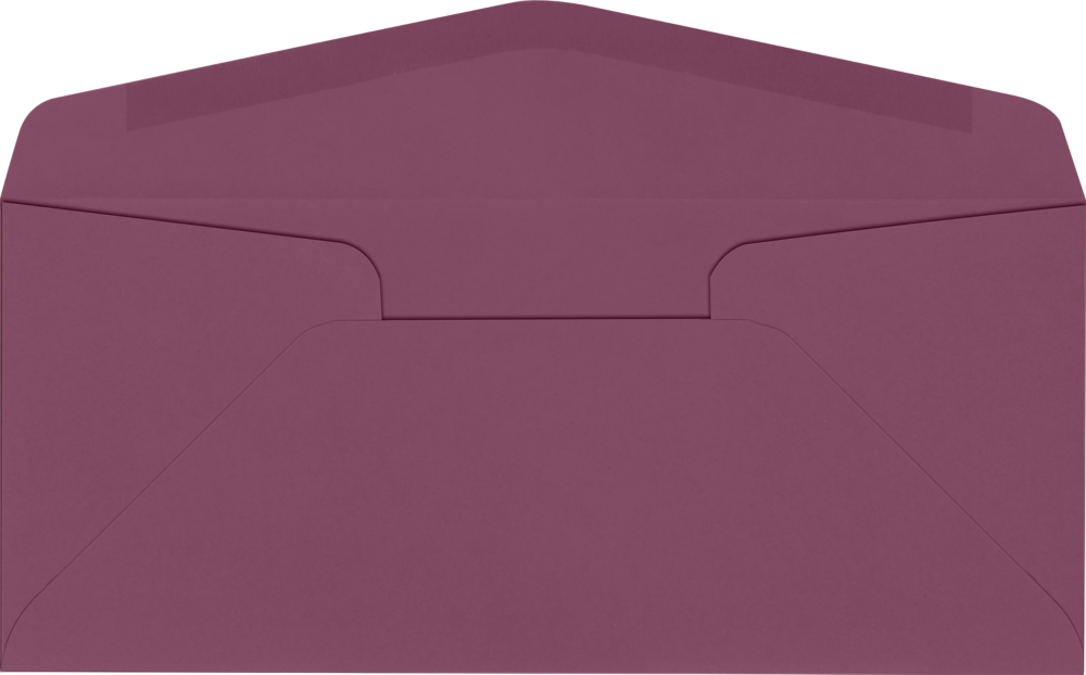 Vintage Plum Purple 32lb #10 Regular Envelopes (4 1/8 x 9 1/2)