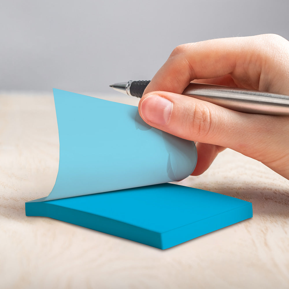 Blue Transparent Sticky Note Pads