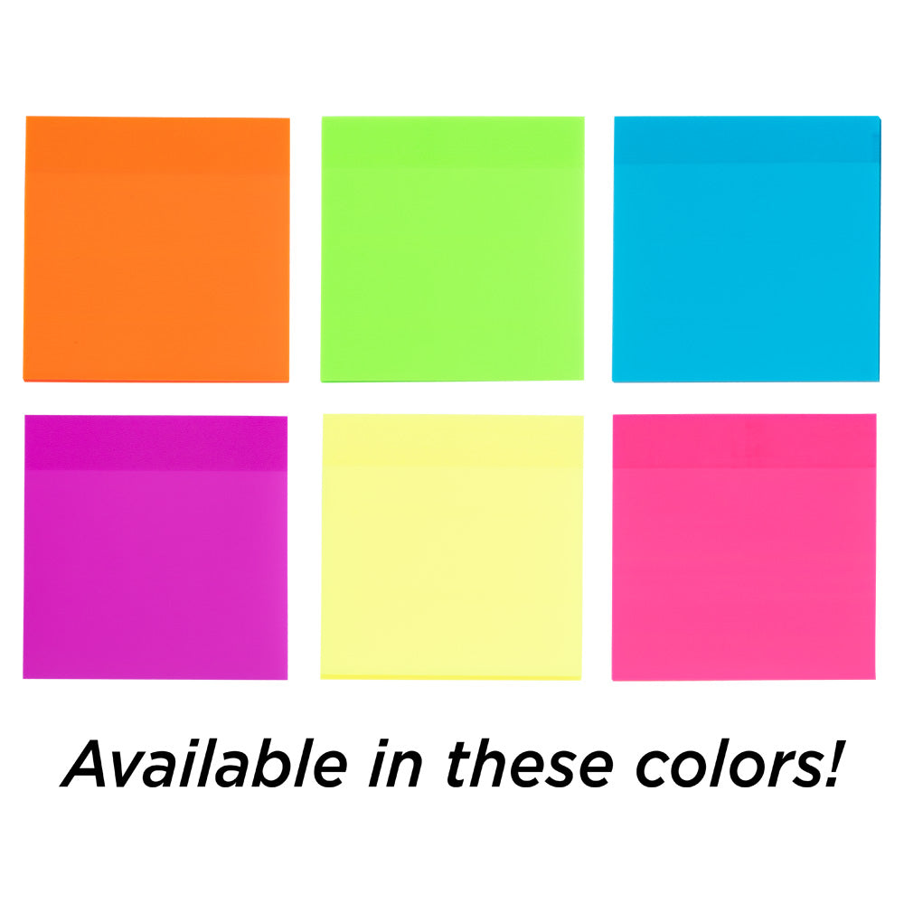 Blue Transparent Sticky Note Pads